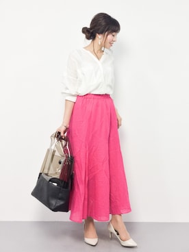 RINAさん（レディース・160cm）の春コーディネート