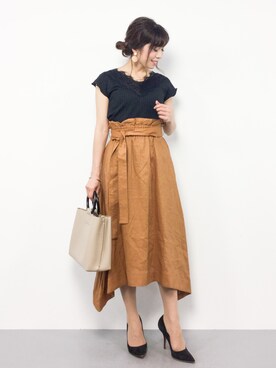 RINAさん（レディース・160cm）の春コーディネート