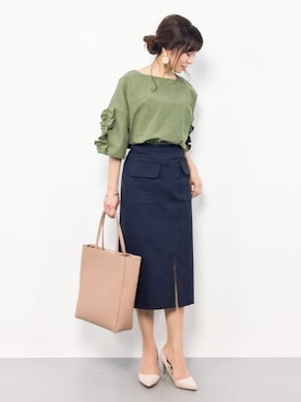 RINAさん（レディース・160cm）の春コーディネート