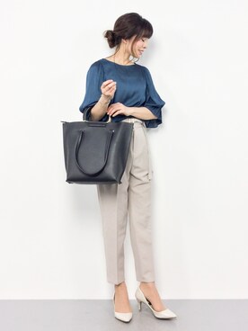 RINAさん（レディース・160cm）の春コーディネート