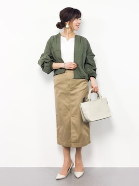 RINAさん（レディース・160cm）の春コーディネート