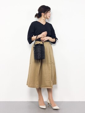 RINAさん(レディース・160cm)の春コーディネート