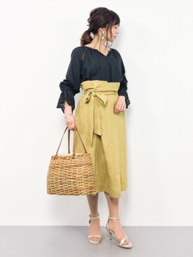 RINAさん（レディース・160cm）の春コーディネート