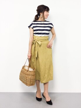 RINAさん（レディース・160cm）の春コーディネート