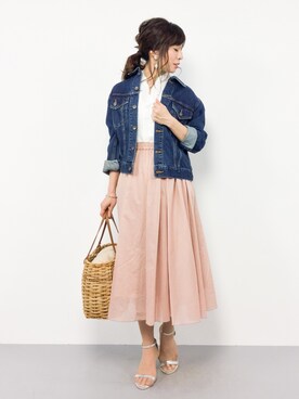 RINAさん（レディース・160cm）の春コーディネート