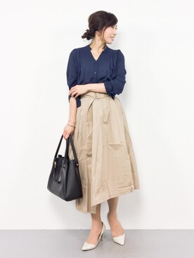 RINAさん（レディース・160cm）の春コーディネート