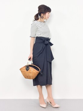 RINAさん（レディース・160cm）の春コーディネート