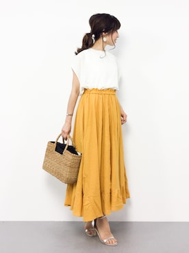 RINAさん(レディース・160cm)の春コーディネート