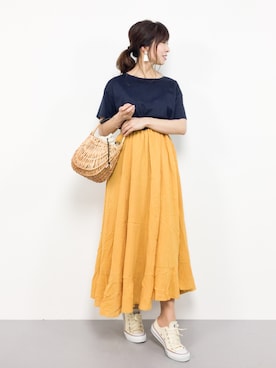 RINAさん（レディース・160cm）の春コーディネート