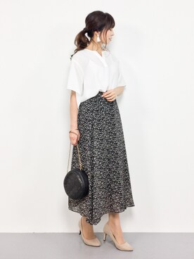 RINAさん（レディース・160cm）の春コーディネート