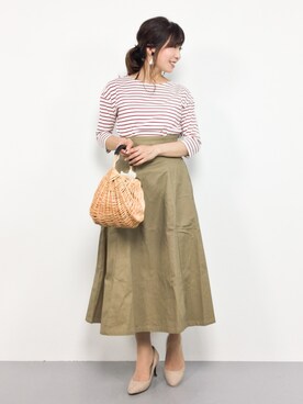 RINAさん（レディース・160cm）の春コーディネート