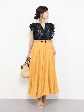 RINAさん（レディース・160cm）の春コーディネート