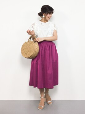 RINAさん（レディース・160cm）の春コーディネート