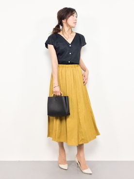 RINAさん（レディース・160cm）の春コーディネート