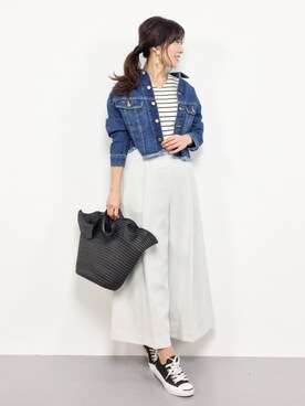 RINAさん（レディース・160cm）の春コーディネート