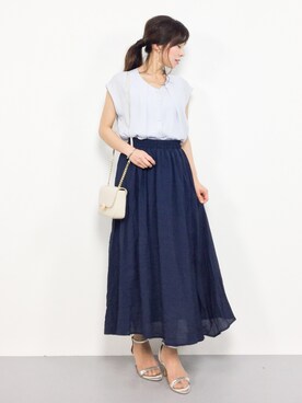 RINAさん（レディース・160cm）の春コーディネート