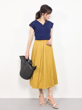 RINAさん（レディース・160cm）の春コーディネート