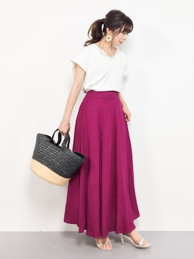 RINAさん（レディース・160cm）の春コーディネート