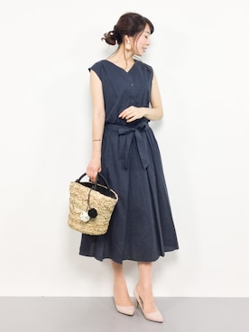 RINAさん（レディース・160cm）の春コーディネート