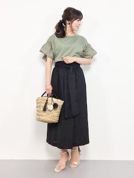 RINAさん(レディース・160cm)の春コーディネート