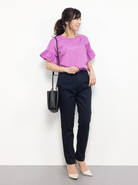 RINAさん（レディース・160cm）の春コーディネート