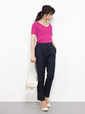 RINAさん(レディース・160cm)の春コーディネート