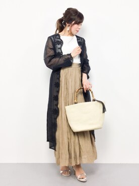 RINAさん(レディース・160cm)の春コーディネート