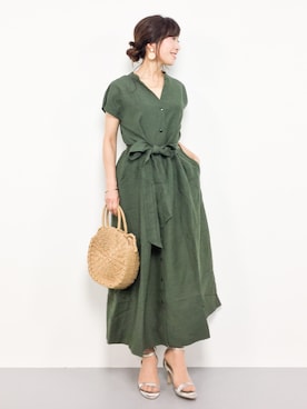 RINAさん(レディース・160cm)の春コーディネート