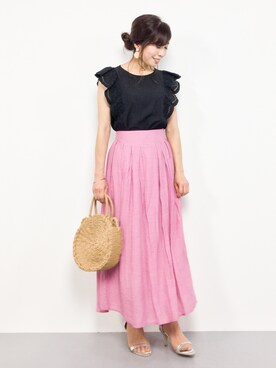 RINAさん（レディース・160cm）の春コーディネート