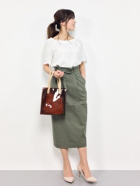 RINAさん（レディース・160cm）の春コーディネート