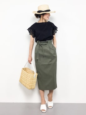 RINAさん（レディース・160cm）の春コーディネート