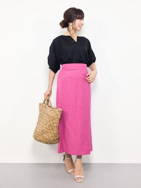 RINAさん（レディース・160cm）の春コーディネート