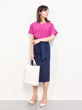 RINAさん（レディース・160cm）の春コーディネート