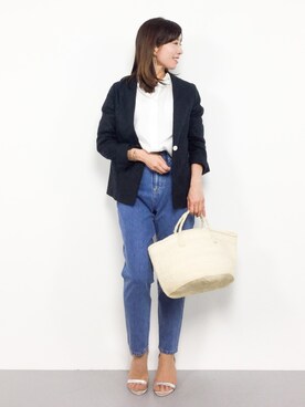 RINAさん（レディース・160cm）の春コーディネート