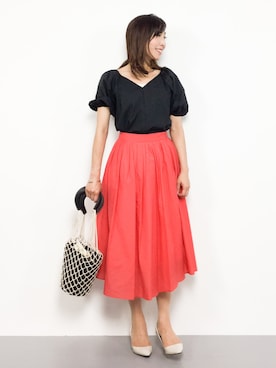 RINAさん（レディース・160cm）の春コーディネート