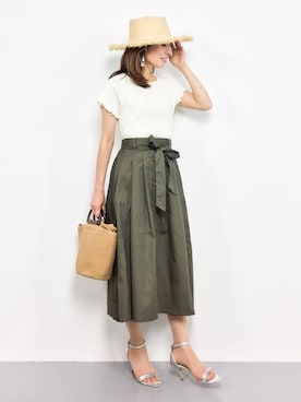 RINAさん（レディース・160cm）の夏コーディネート