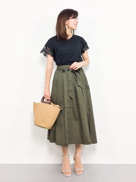 RINAさん（レディース・160cm）の夏コーディネート