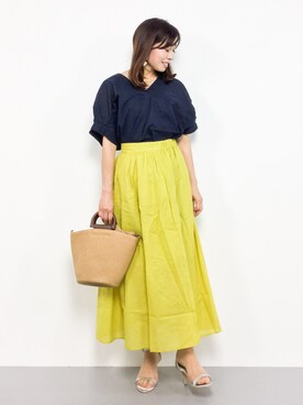 RINAさん(レディース・160cm)の夏コーディネート