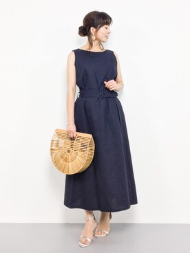RINAさん(レディース・160cm)の夏コーディネート
