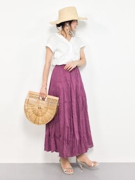 RINAさん（レディース・160cm）の夏コーディネート