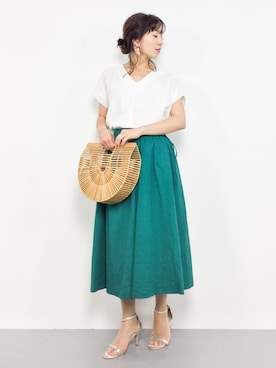 RINAさん（レディース・160cm）の夏コーディネート