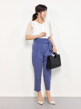 RINAさん（レディース・160cm）の夏コーディネート