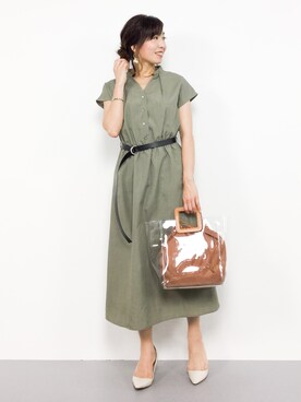 RINAさん(レディース・160cm)の夏コーディネート