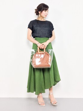 RINAさん(レディース・160cm)の夏コーディネート