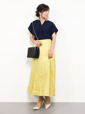 RINAさん（レディース・160cm）の夏コーディネート