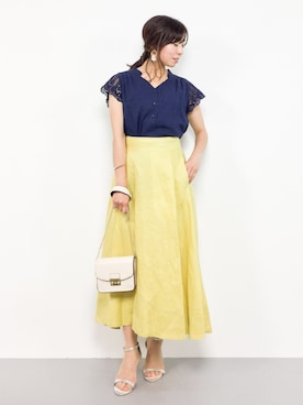 RINAさん（レディース・160cm）の夏コーディネート