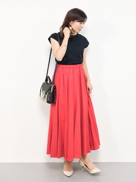 RINAさん(レディース・160cm)の夏コーディネート