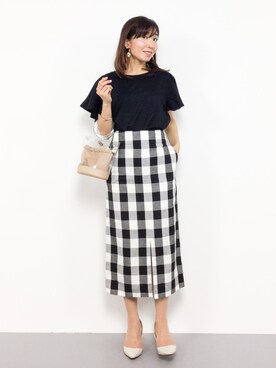 RINAさん（レディース・160cm）の夏コーディネート