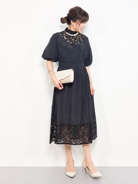 「Dorry Doll（ドリードール）のアイテム（バッグ）」を使った、RINAさん（レディース・160cm）の夏コーディネート