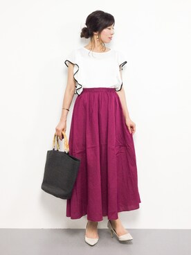 RINAさん（レディース・160cm）の夏コーディネート